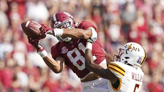 No. 2 Alabama scores in all three phases as it rolls Louisiana-Monroe (College Football)