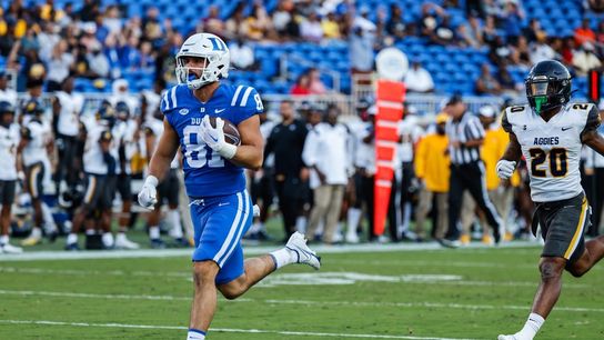 Duke dominates North Carolina A&T 49-20 (College Football)