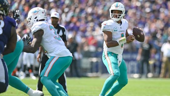 Dolphins rally behind Tua's 6 TD passes to shock Ravens (NFL)