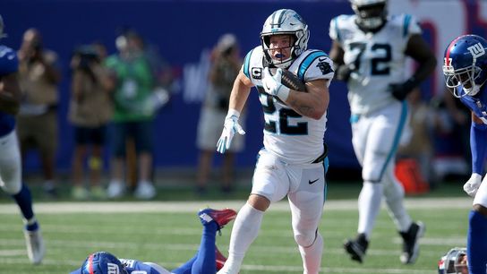 Panthers RB Christian McCaffrey questionable vs. Cardinals (NFL)