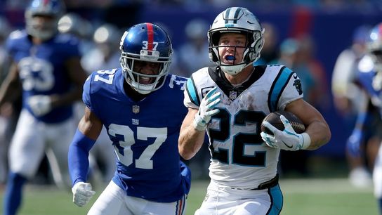 Panthers RB Christian McCaffrey (ankle) off injury report (NFL)