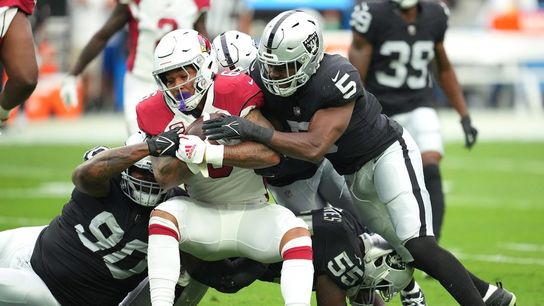 Cardinals RB James Conner (ankle) questionable to return vs. Raiders (NFL)