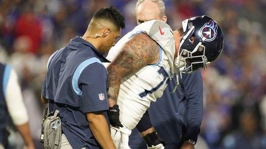 Titans LT Taylor Lewan (knee) out for season (NFL)