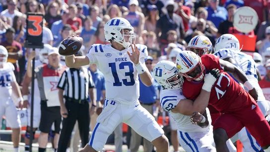 Jalon Daniels powers unbeaten Kansas past Duke (College Football)