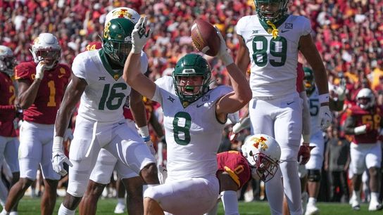 No. 17 Baylor holds off Iowa State in Big 12 opener (College Football)