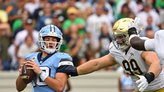 Drew Pyne has career day as Notre Dame knocks off North Carolina (College Football)