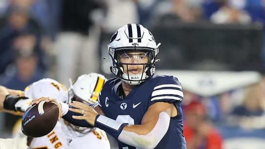 Jaren Hall leads No. 19 BYU against in-state rival Utah State (College Football)