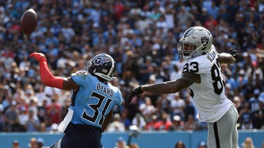 Raiders TE Darren Waller (hamstring) inactive vs. Saints (NFL)