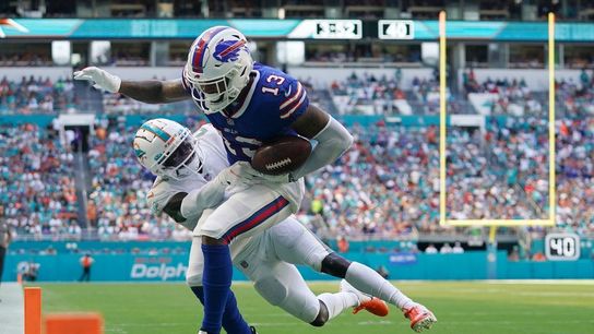 Bills WR Gabe Davis (ankle) sits out practice (NFL)