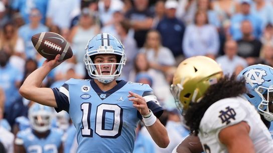 Drake Maye guides North Carolina to romp over Virginia Tech (College Football)