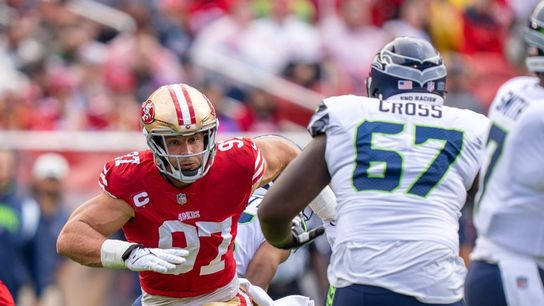 49ers DE Nick Bosa out, Falcons TE Kyle Pitts active (NFL)