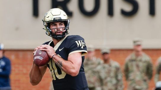No. 15 Wake Forest ready for run-heavy Army (College Football)