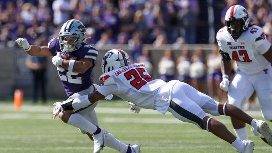 No. 25 Kansas State runs past Texas Tech late (College Football)