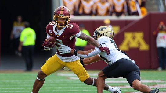 No. 21 Minnesota lacks punch, falls to Purdue 20-10 (College Football)