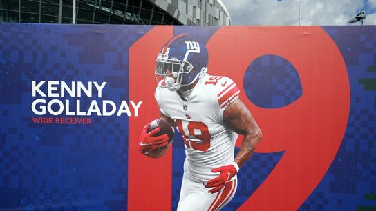 Giants WR Kenny Golladay (MCL) to miss London trip (NFL)