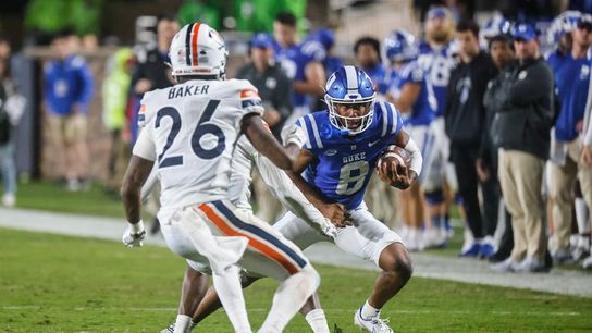 Riley Leonard’s 3 TDs spark Duke past Virginia (College Football)