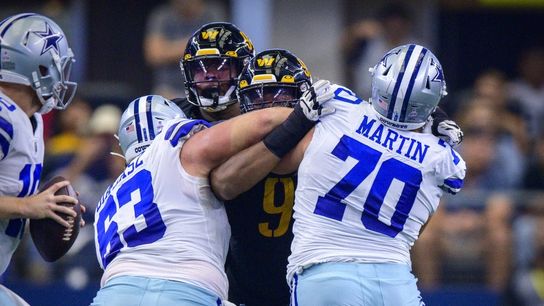 Not aboard: Cowboys OG Zack Martin misses team charter to training camp (NFL)