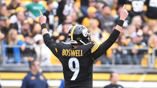 Steelers K Chris Boswell (groin) ruled out vs. Eagles (NFL)