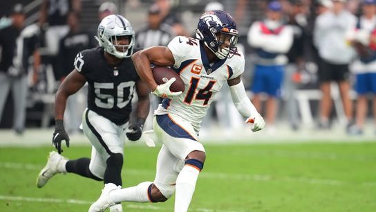 Broncos WR Courtland Sutton (hamstring) out vs. Chiefs (NFL)