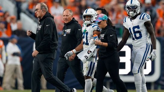 Colts RB Nyheim Hines (concussion) exits game (NFL)