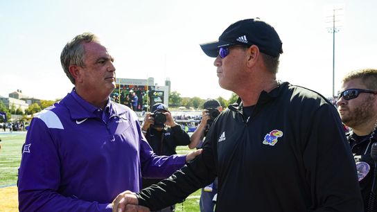 Host Kansas, TCU clash in critical early conference game (College Football)
