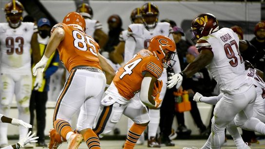 Bears come up inches short in loss to Commanders (NFL)