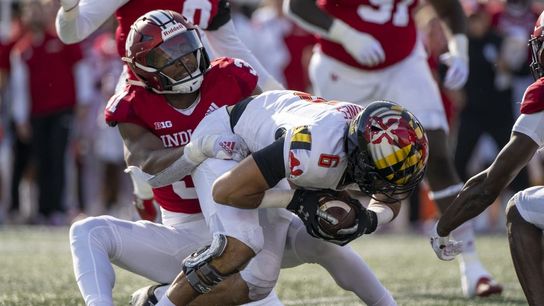 Maryland holds on to edge Indiana, 38-33 (College Football)