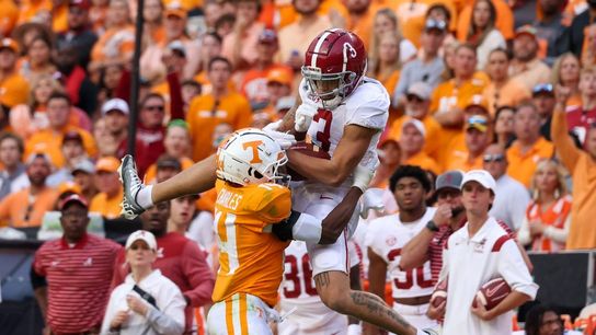 Alabama studying video of WR Jermaine Burton allegedly striking woman (College Football)