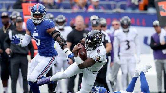 Giants force late turnovers, topple Ravens 24-20 (NFL)