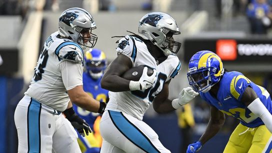 Panthers RB Chuba Hubbard (ankle) ruled out for Sunday (NFL)