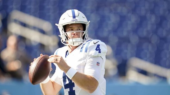 Colts promote QB Sam Ehlinger to starter (NFL)