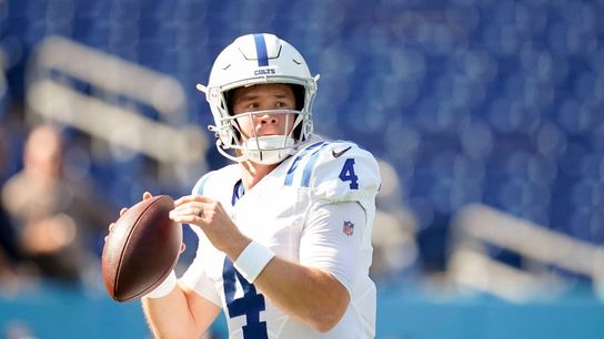 Colts turn to Sam Ehlinger at QB against Commanders (NFL)