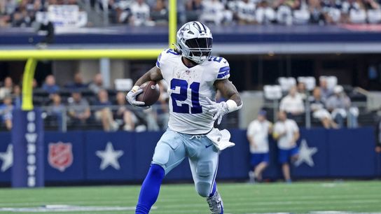 Cowboys RB Ezekiel Elliott (knee) inactive vs. Bears (NFL)