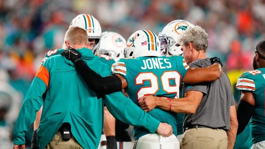 Dolphins place starting S Brandon Jones on IR (NFL)