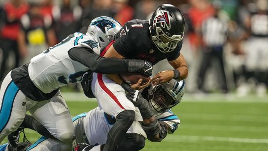 Falcons edge Panthers in wild overtime finish (NFL)