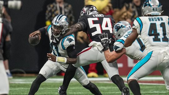 Falcons, Panthers fixed on finding passing lane (NFL)