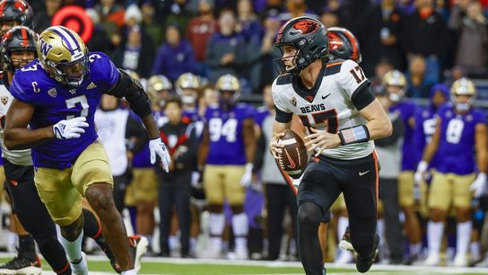 Washington nips No. 23 Oregon State on last-minute FG (College Football)