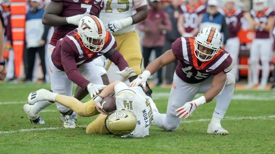 Ga. Tech rallies to slip past Va. Tech 28-27 (College Football)