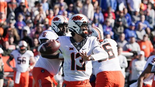 Kansas powers past Oklahoma State to clinch first bowl game since 2008 (College Football)