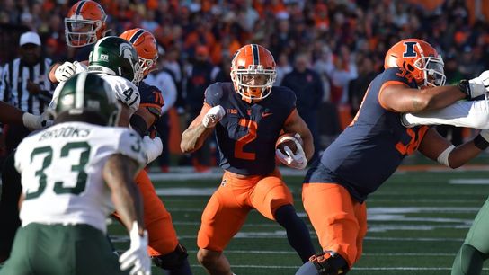 Chase Brown, No. 21 Illinois look to run over Purdue (College Football)
