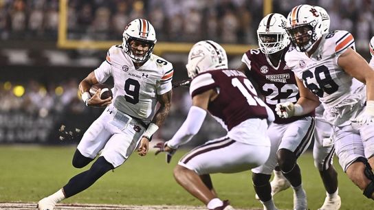 Mississippi State edges Auburn in OT, 39-33 (College Football)