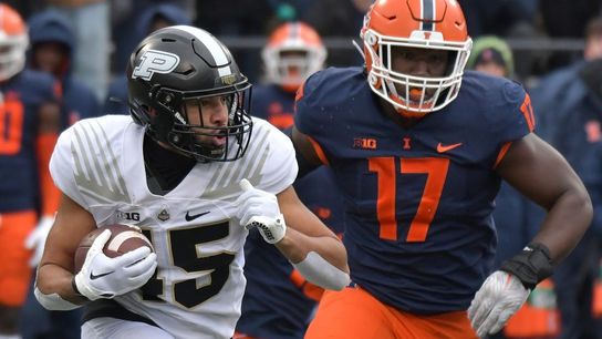 Purdue upsets No. 21 Illinois, forges tie atop Big Ten West (College Football)