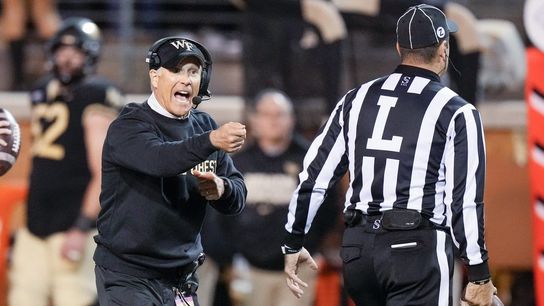 Mitch Griffis powers to Wake Forest to rout of Elon (College Football)