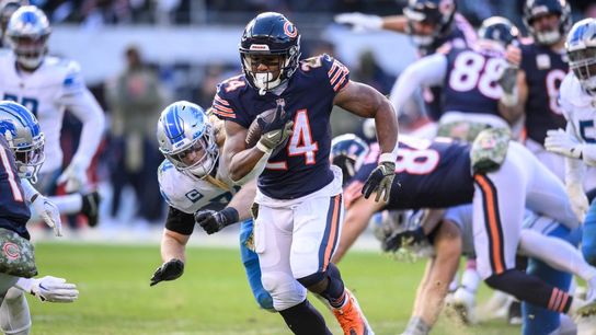 Bears RB Khalil Herbert (hip) lands on IR (NFL)