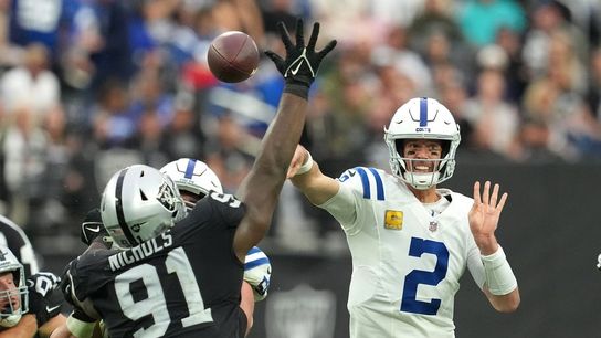 Matt Ryan, Colts top Raiders in Jeff Saturday's coaching debut (NFL)