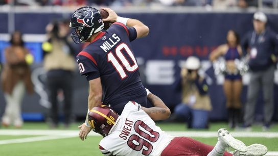 Commanders win as stifling defense holds Texans to 148 yards (NFL)