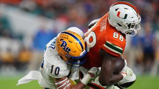 Jared Wayne's 3 receiving TDs lead Pitt's rout of Miami (College Football)