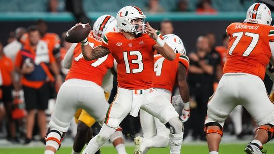 Miami QB Jake Garcia reportedly enters transfer portal (College Football)