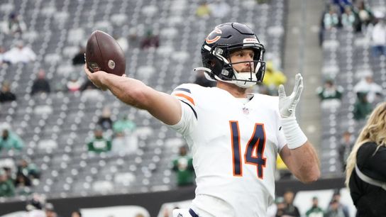 Bears' Justin Fields out, Nathan Peterman to start vs. Vikings (NFL)