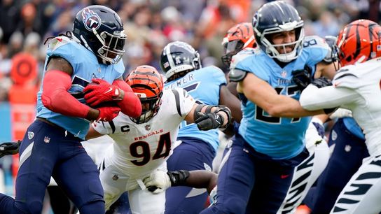 Bengals stay hot, clip surging Titans 20-16 (NFL)
